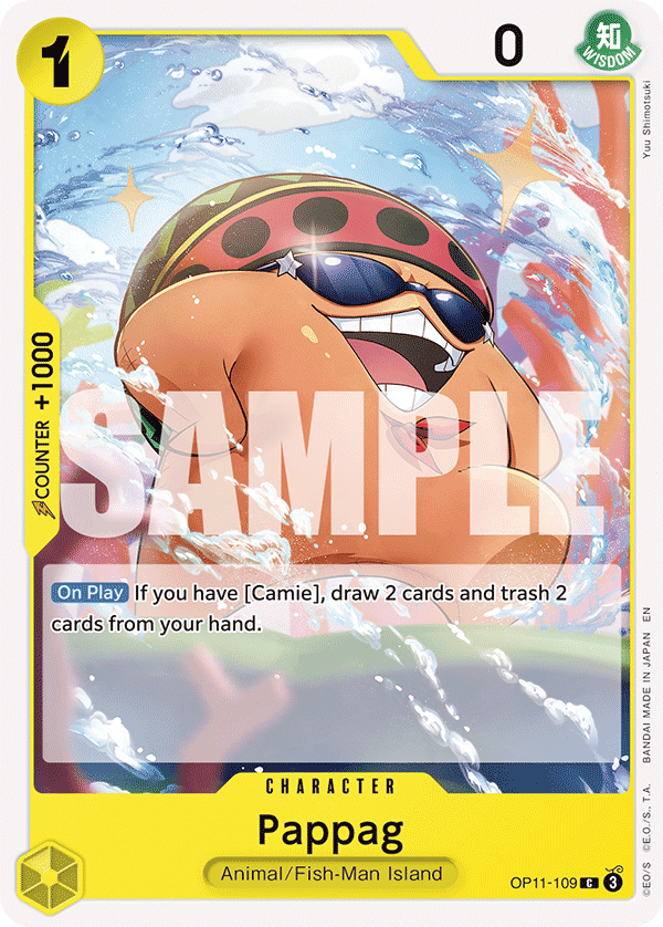 Pappag One Piece card