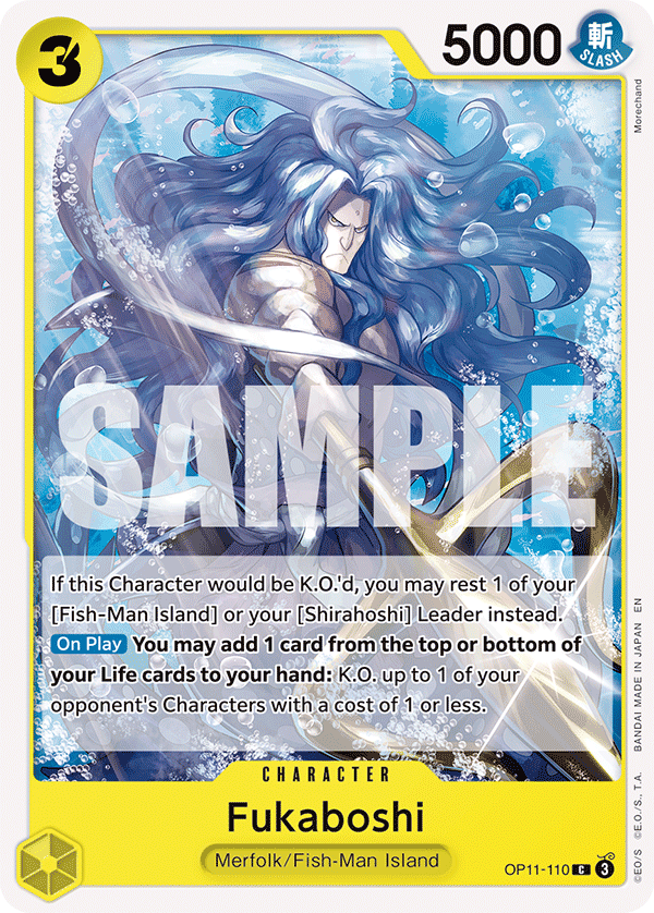 Fukaboshi One Piece card