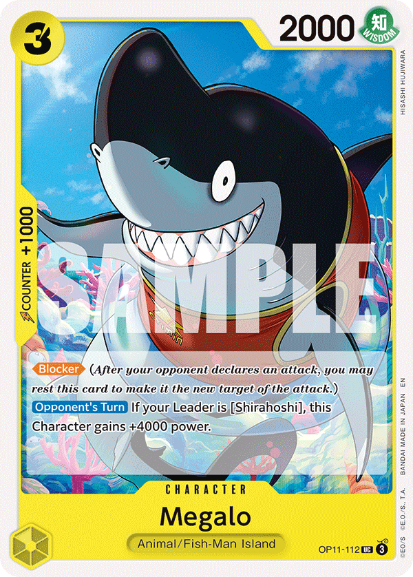 Megalo One Piece card