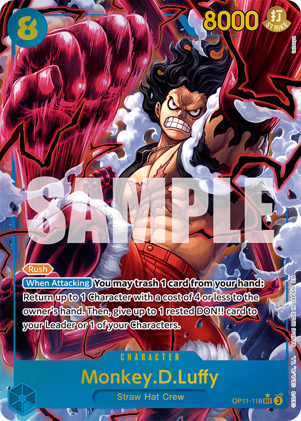 Monkey.D.Luffy One Piece card
