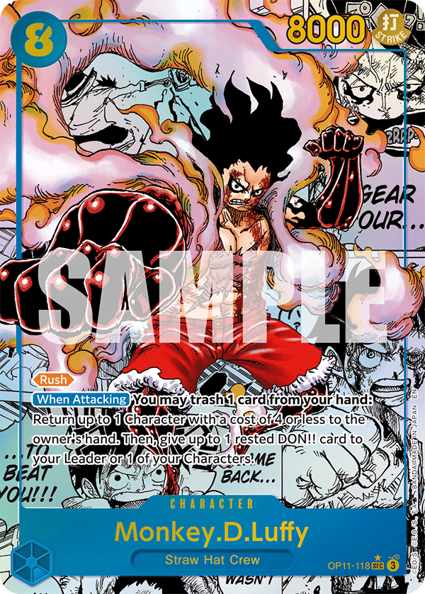 Monkey.D.Luffy One Piece card