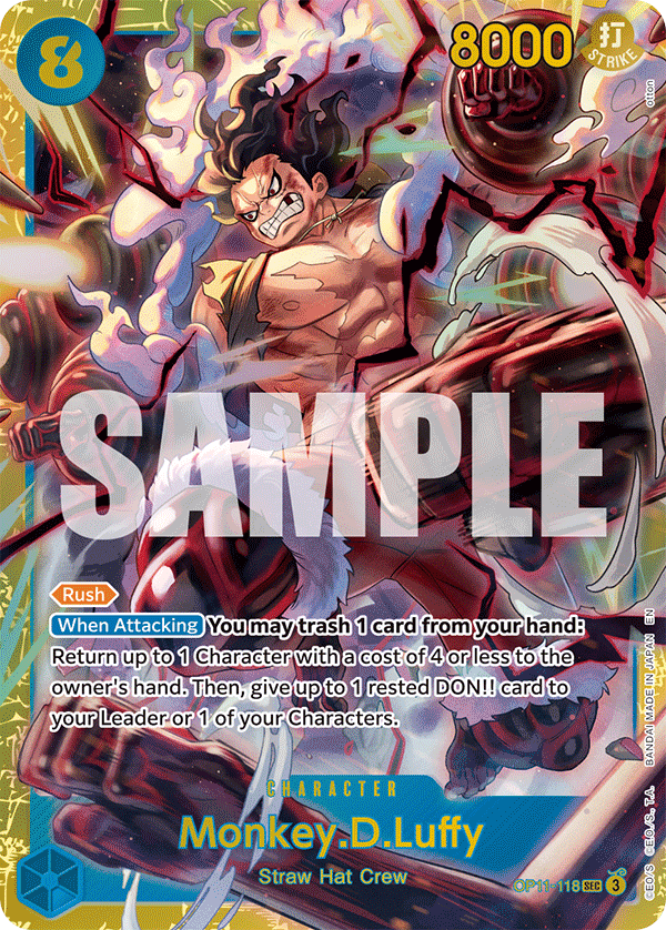 Monkey.D.Luffy One Piece card