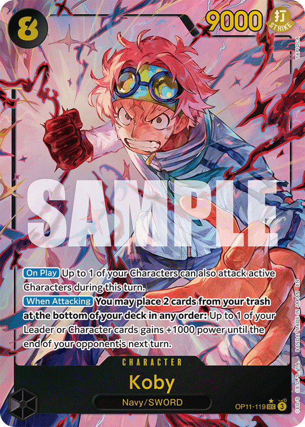 Koby One Piece card