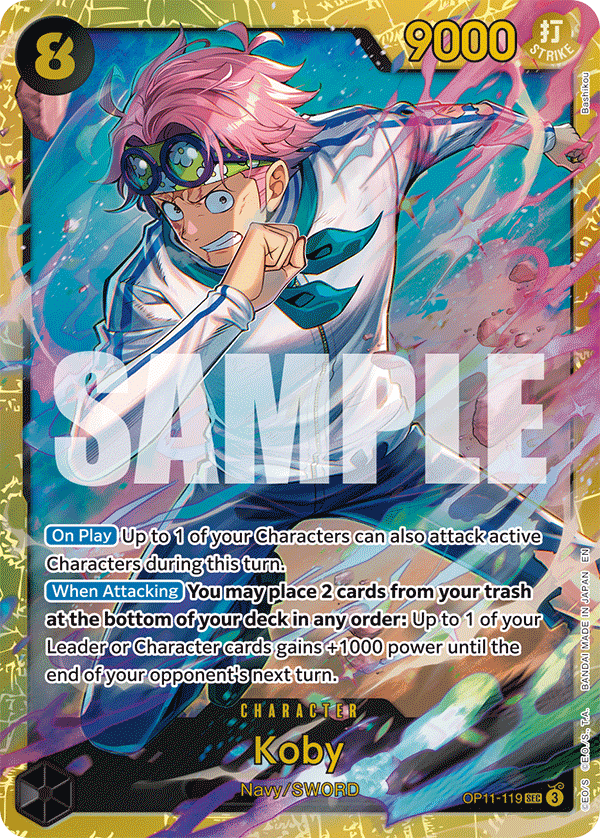 Koby One Piece card