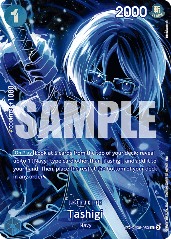 Tashigi One Piece card
