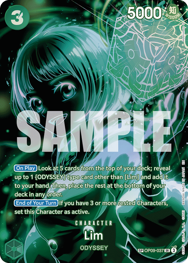 Lim One Piece card
