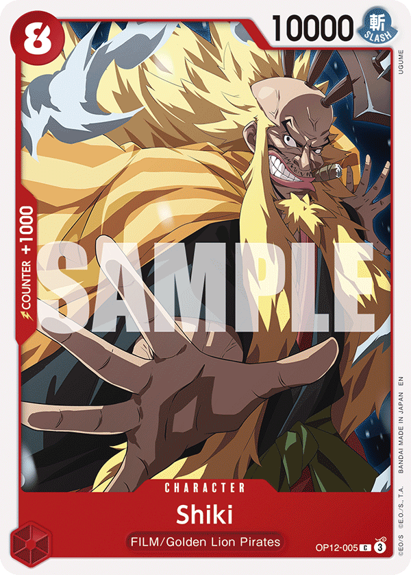 Shiki One Piece card