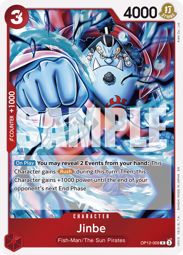 Jinbe One Piece card