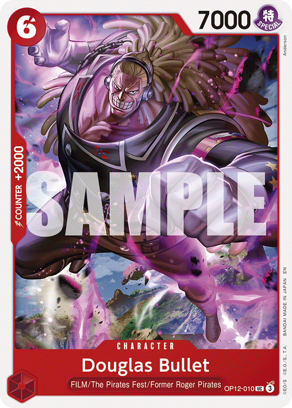 Douglas Bullet One Piece card