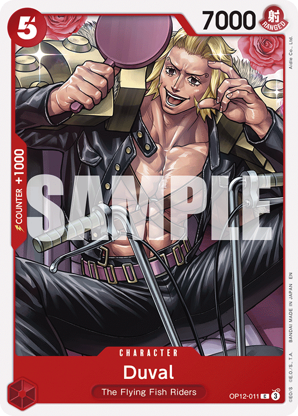 Duval One Piece card