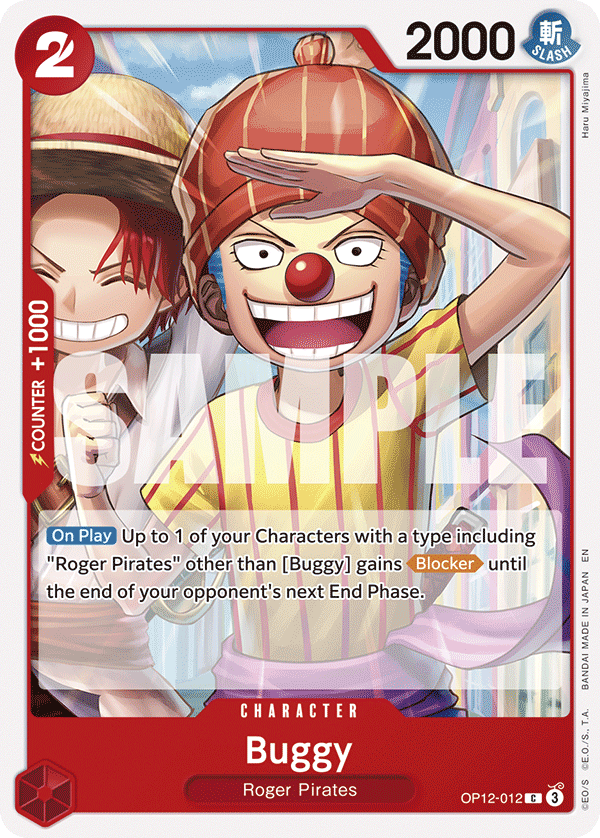 Buggy One Piece card
