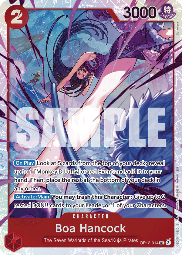 Boa Hancock One Piece card