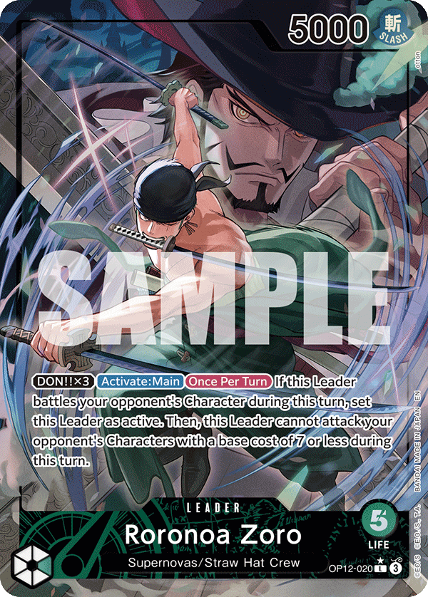 Roronoa Zoro One Piece card
