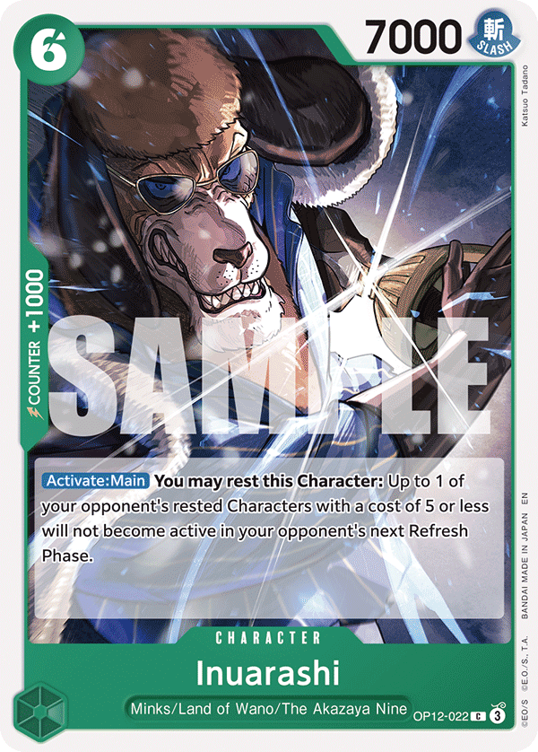 Inuarashi One Piece card