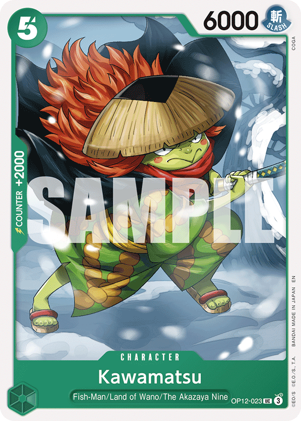 Kawamatsu One Piece card