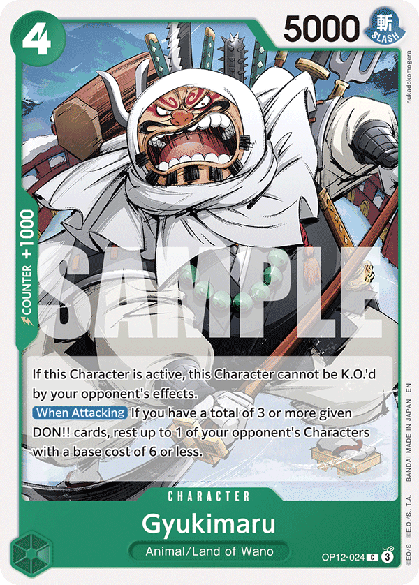 Gyukimaru One Piece card