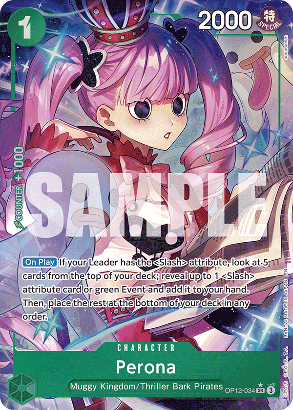 Perona One Piece card