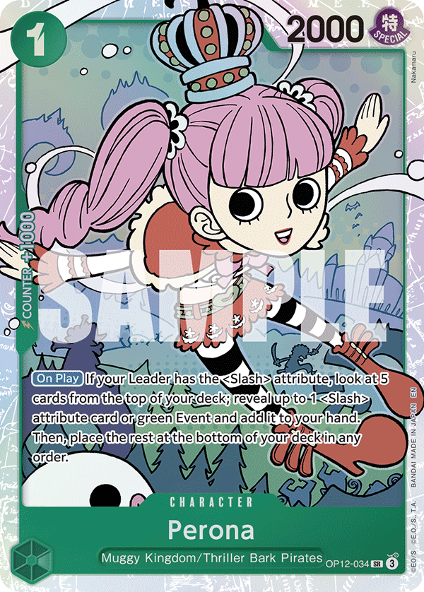 Perona One Piece card