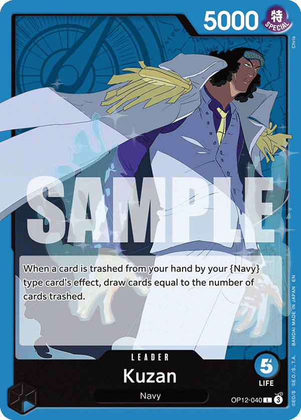 Kuzan One Piece card