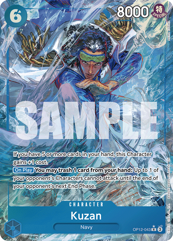 Kuzan One Piece card
