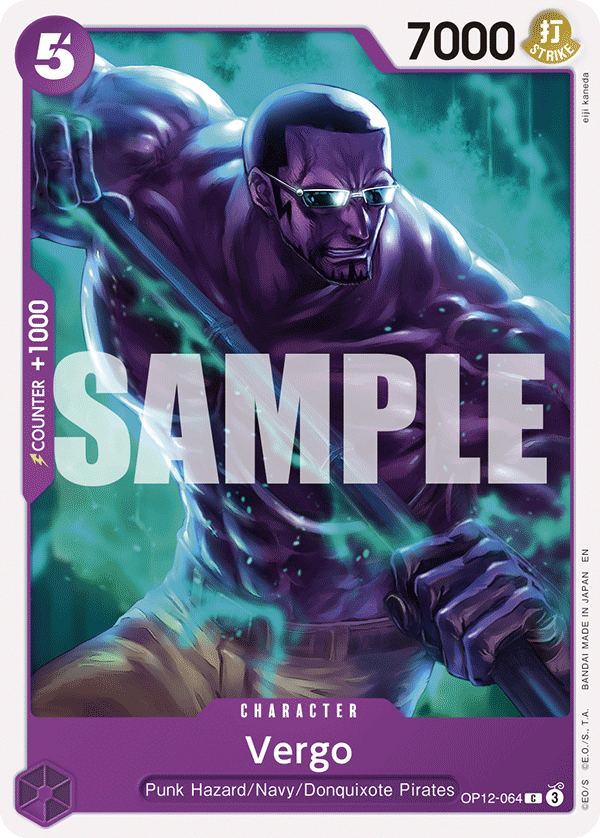 Vergo One Piece card