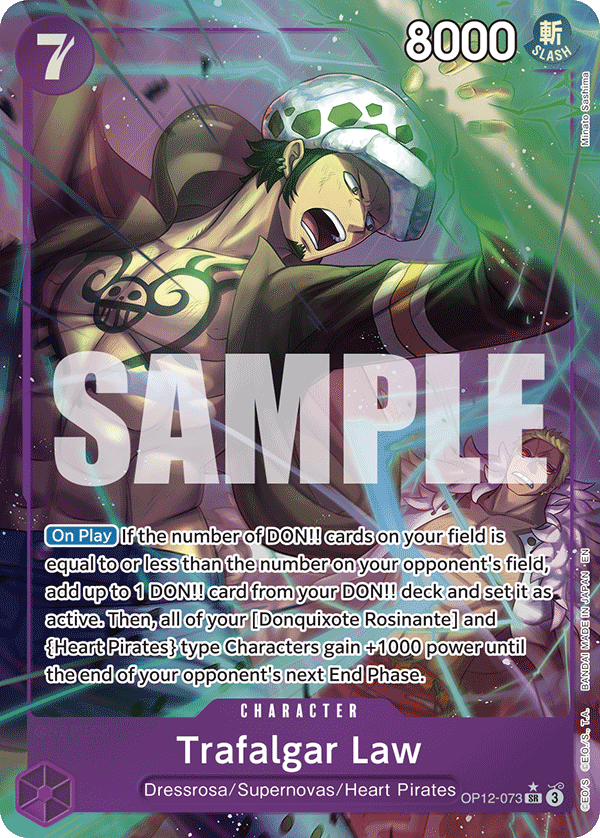 Trafalgar Law One Piece card