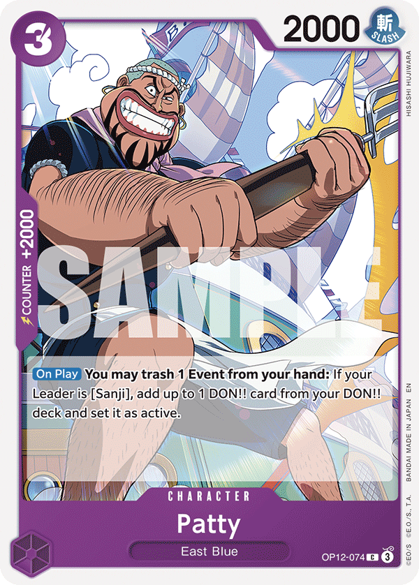 Patty One Piece card