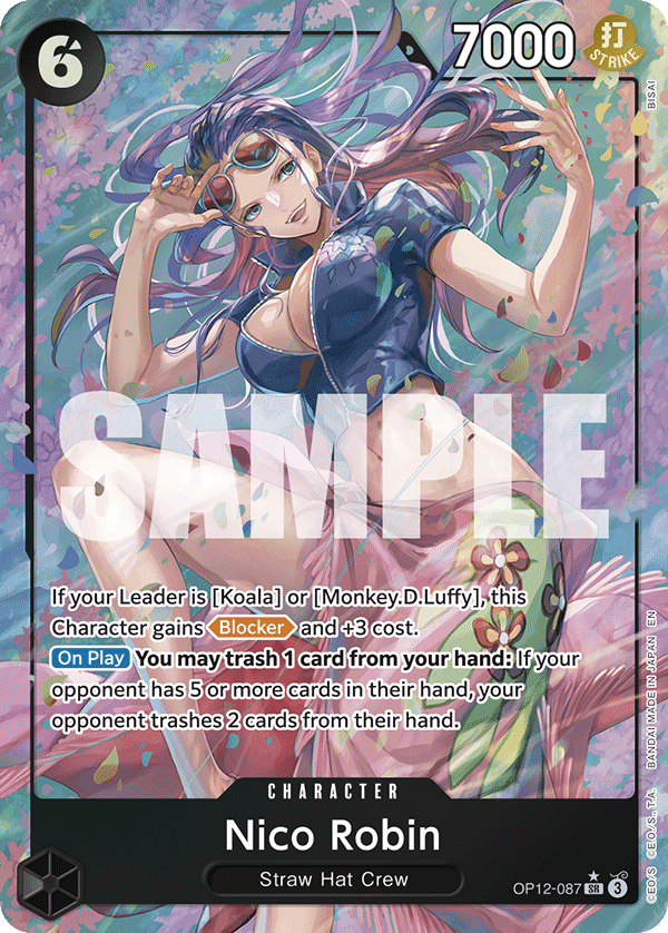 Nico Robin One Piece card