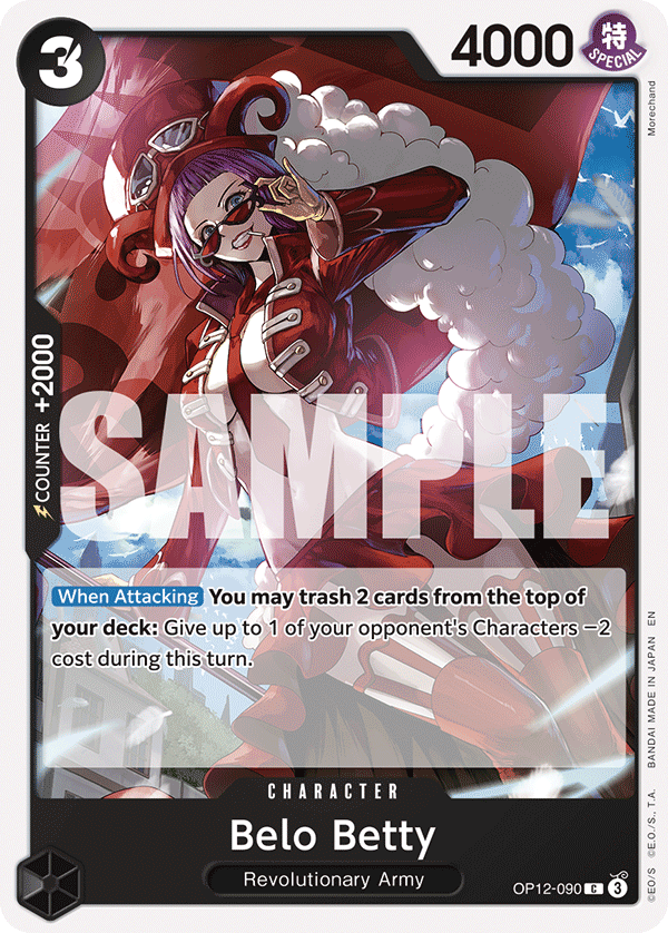 Belo Betty One Piece card
