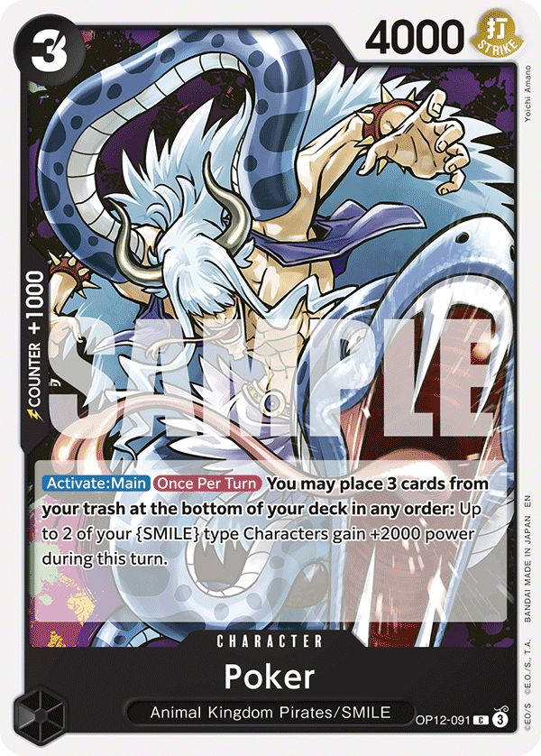 Poker One Piece card