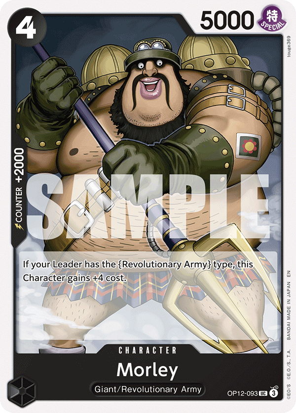 Morley One Piece card