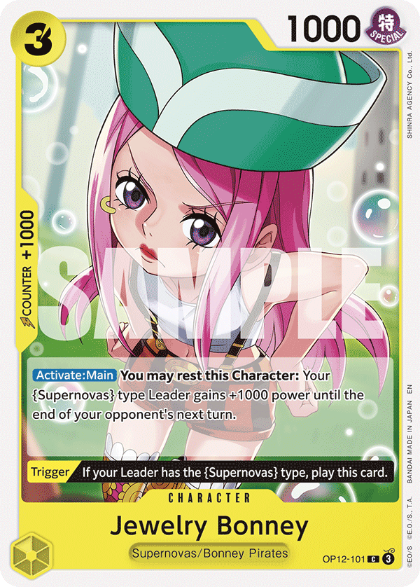 Jewelry Bonney One Piece card