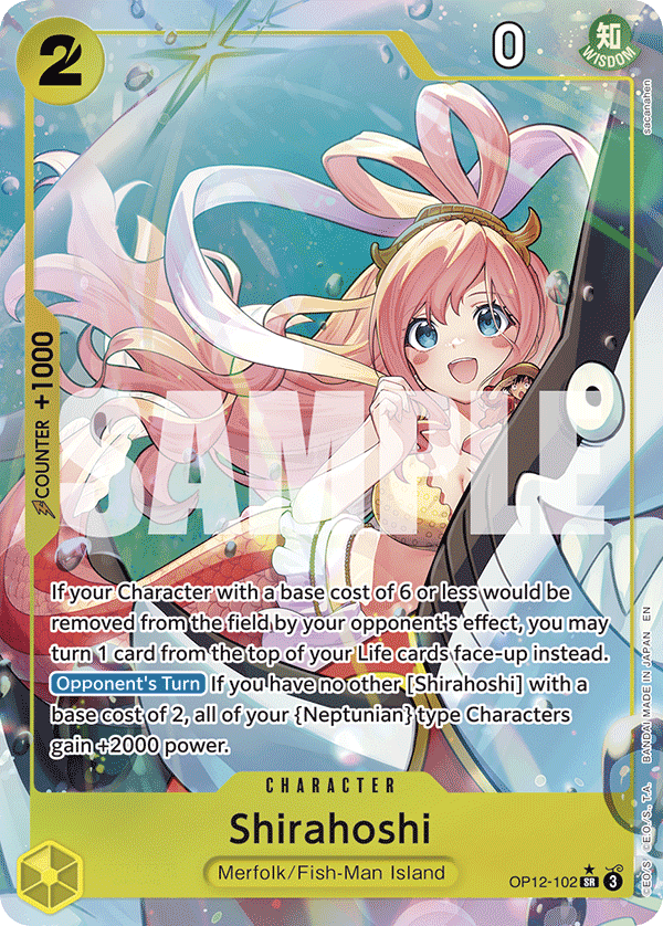 Shirahoshi One Piece card
