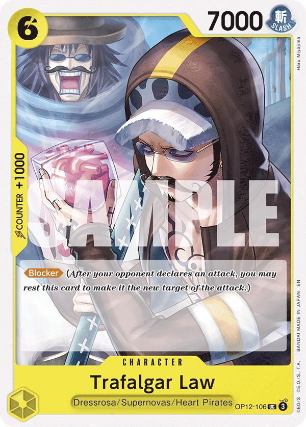 Trafalgar Law One Piece card