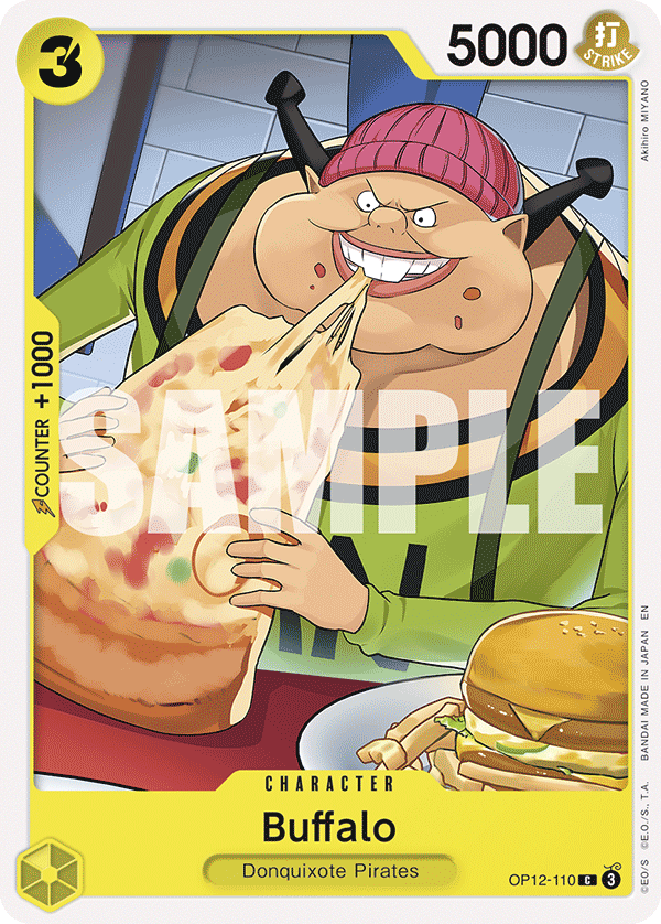 Buffalo One Piece card