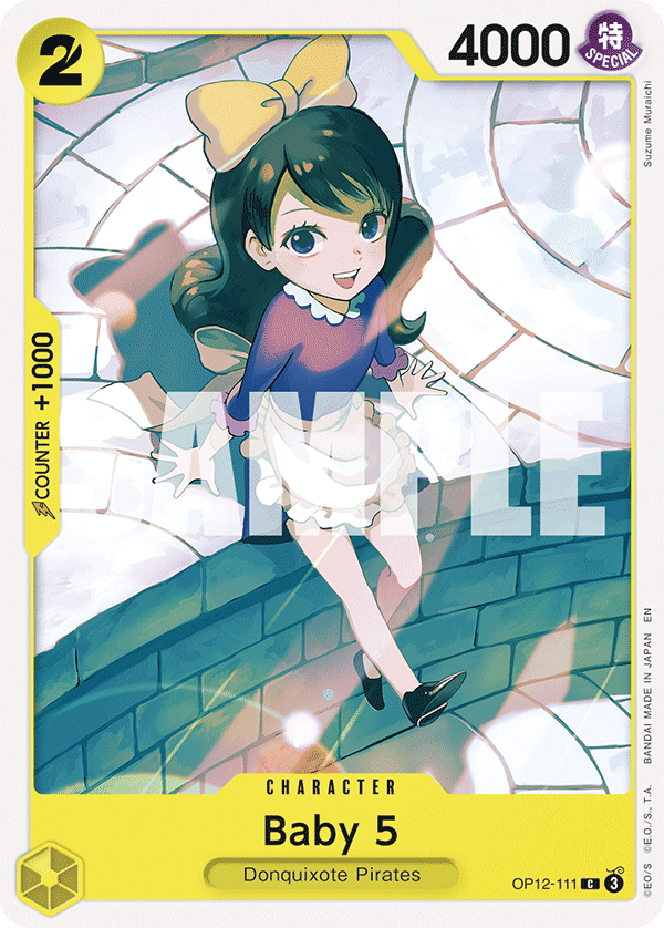 Baby 5 One Piece card