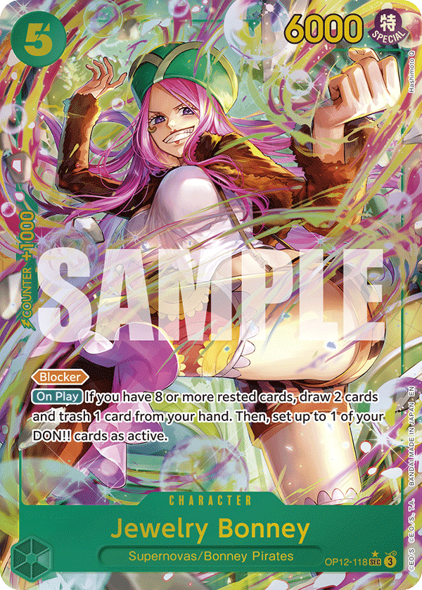 Jewelry Bonney One Piece card