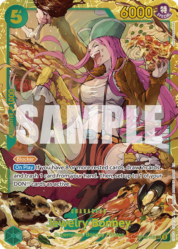 Jewelry Bonney One Piece card