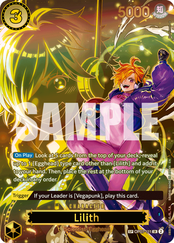 Lilith One Piece card