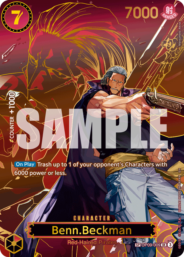 Benn.Beckman One Piece card