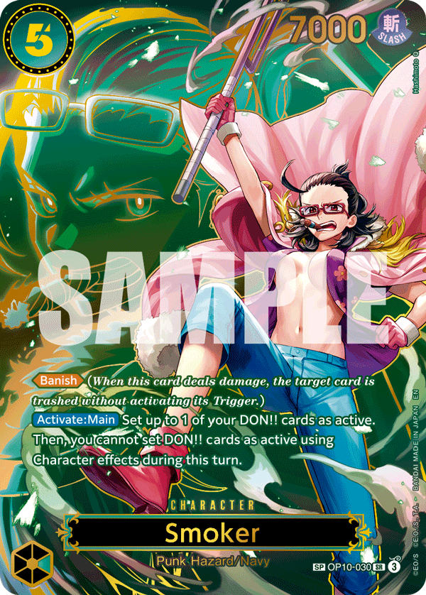 Smoker One Piece card