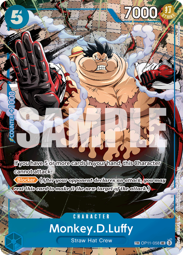 Monkey.D.Luffy One Piece card