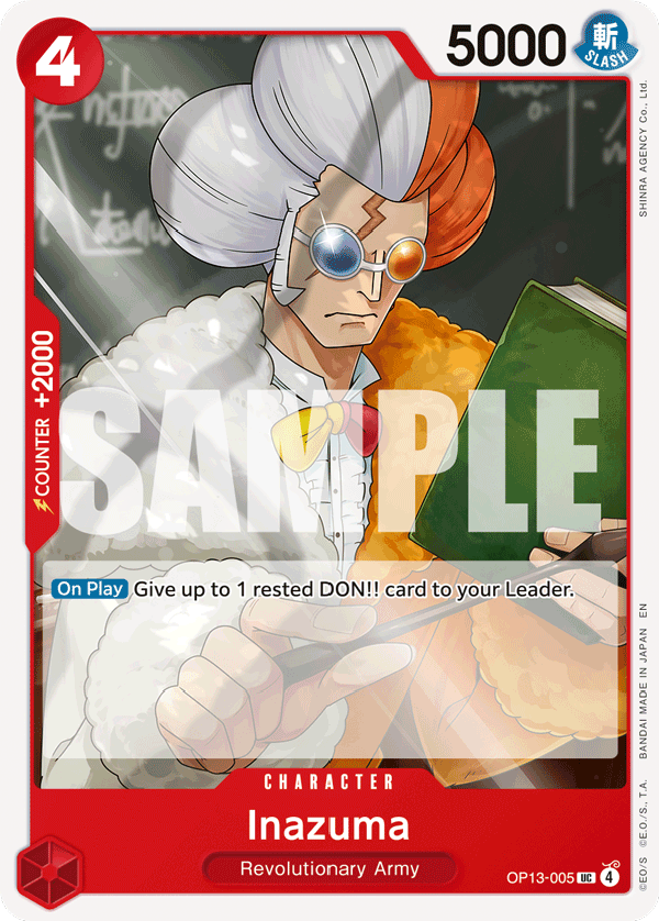 Inazuma One Piece card