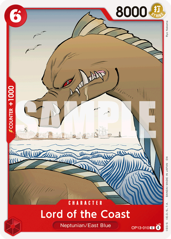 Lord of the Coast One Piece card