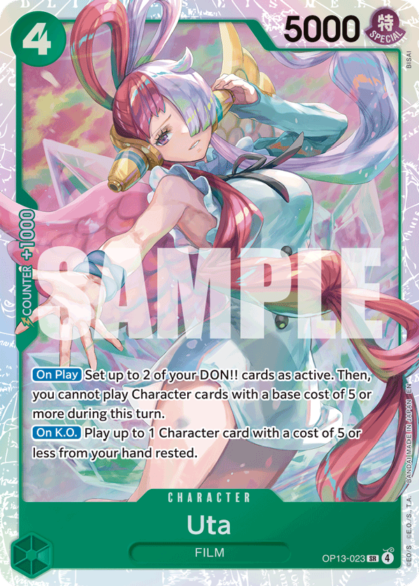Uta One Piece card