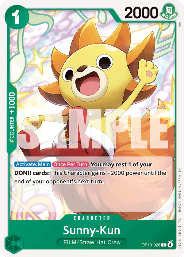 Sunny-Kun One Piece card
