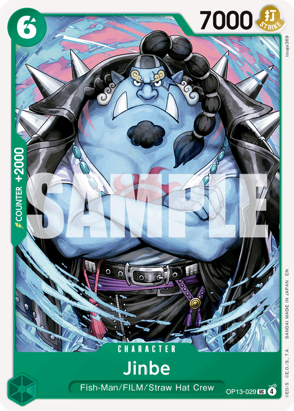 Jinbe One Piece card