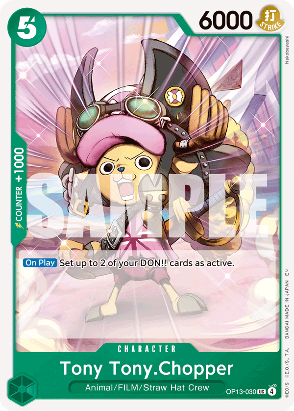 Tony Tony.Chopper One Piece card