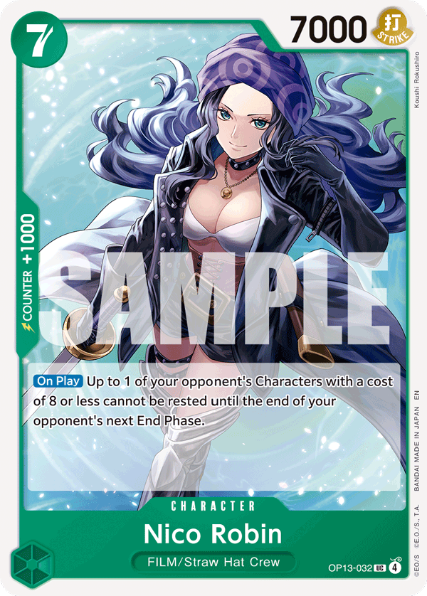 Nico Robin One Piece card