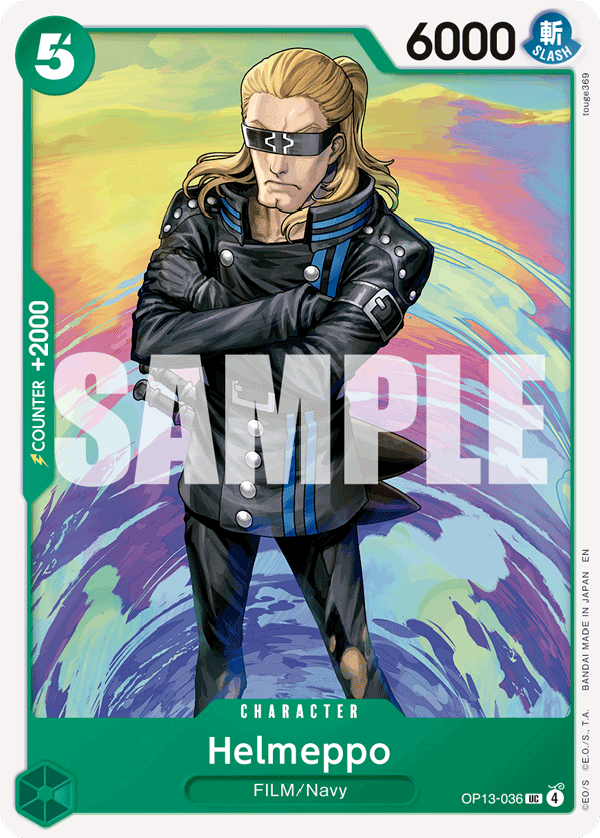 Helmeppo One Piece card